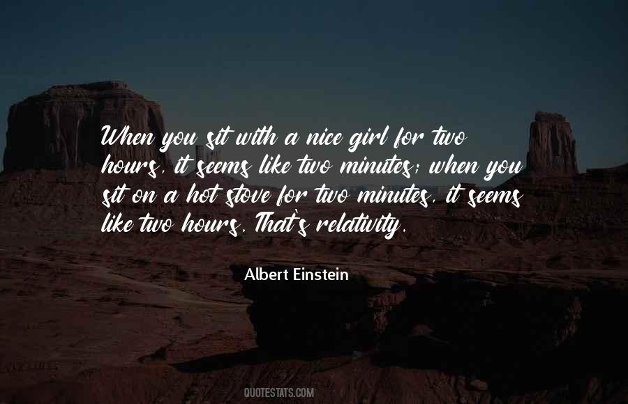 Einstein Girl Quotes #1223435