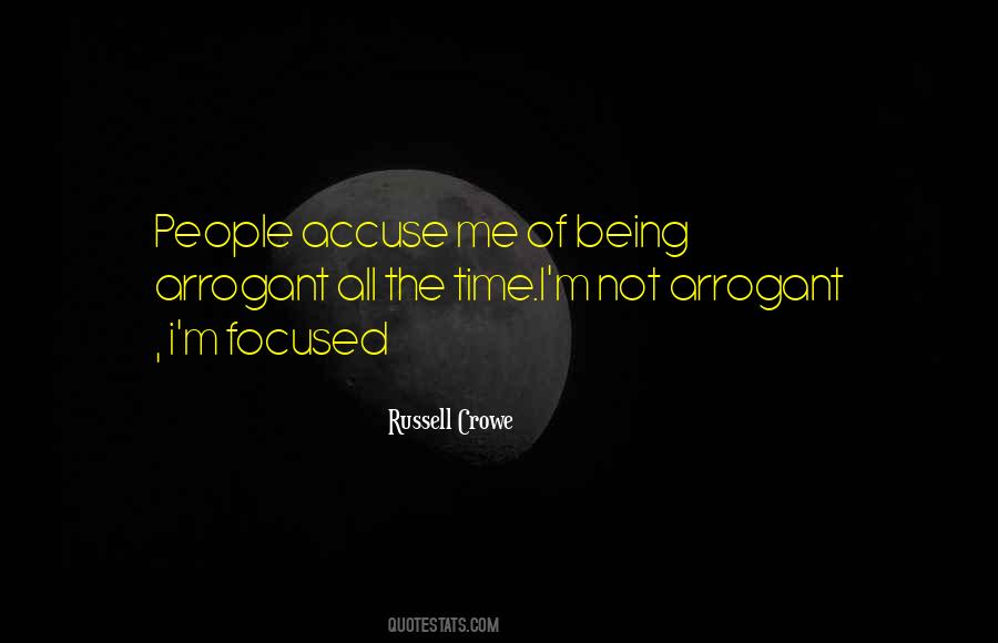 Quotes About Not Being Arrogant #490014