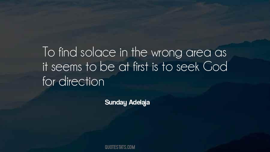 Seek Solace Quotes #1648589
