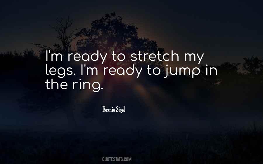 Ready To Jump Quotes #939622