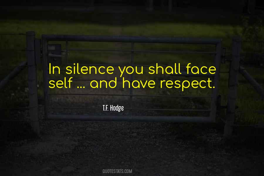 Have Self Respect Quotes #206883