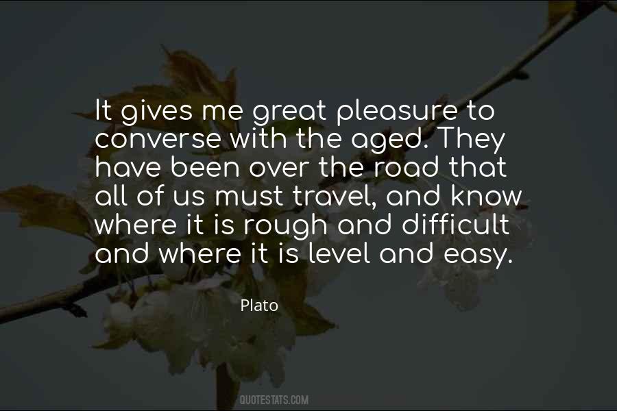 Travel Pleasure Quotes #716667