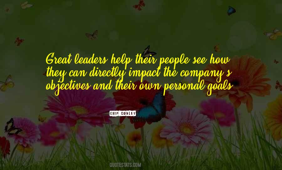 Goals Leaders Quotes #1466798