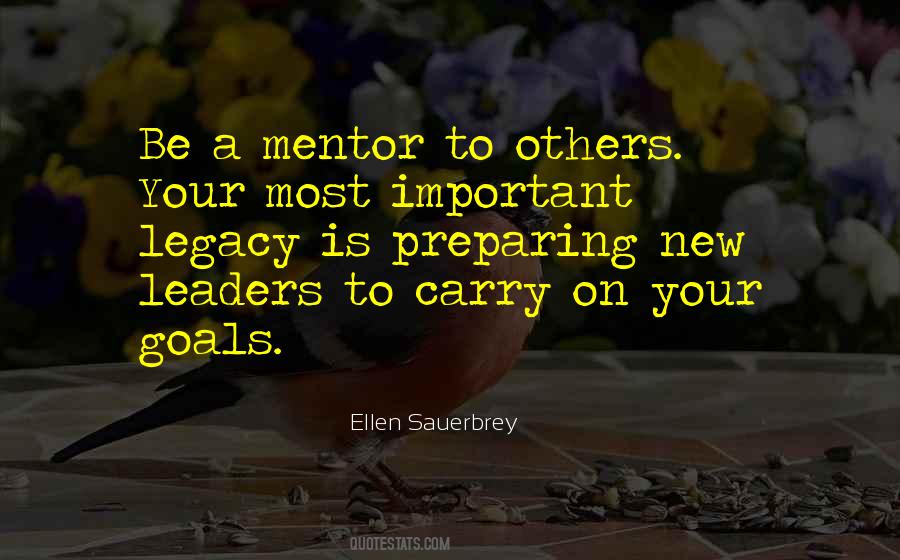 Goals Leaders Quotes #5216