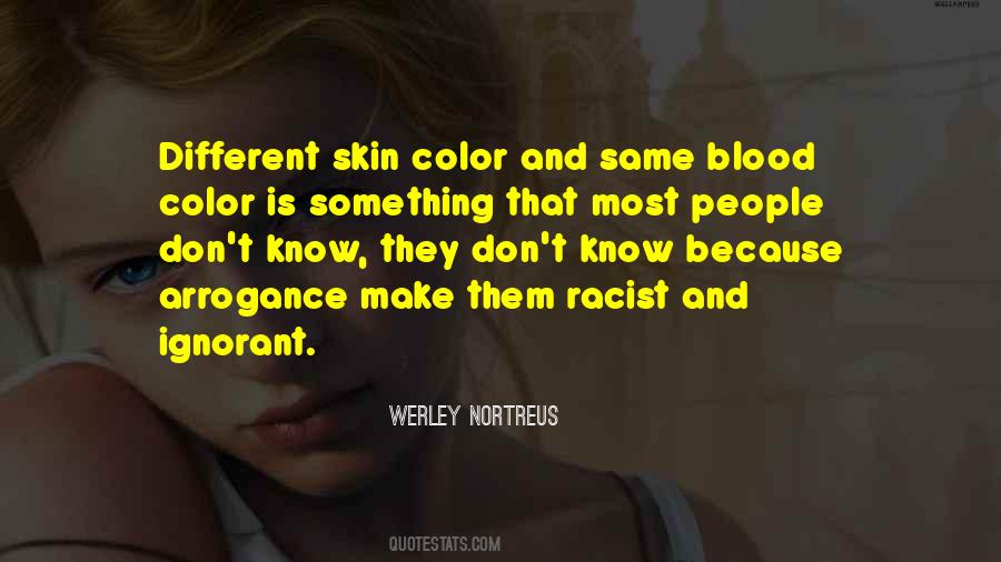 Different Skin Color Quotes #968805