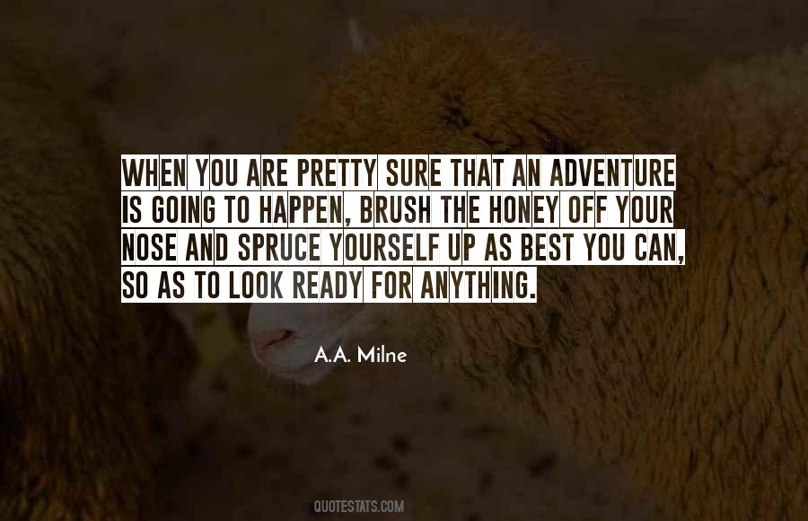 Ready For Adventure Quotes #1838883