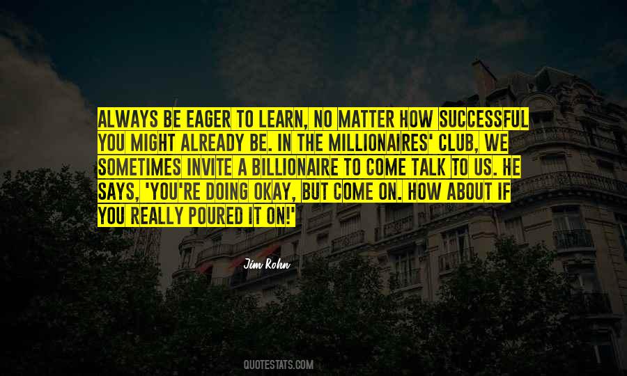 Learn To Be Okay Quotes #92188