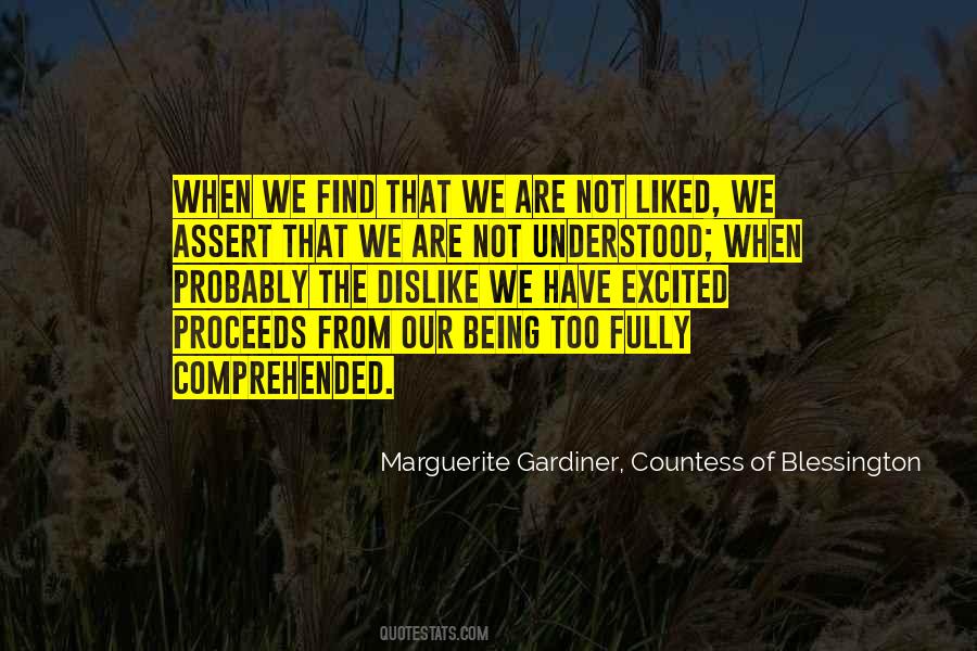 Too Understanding Quotes #257815