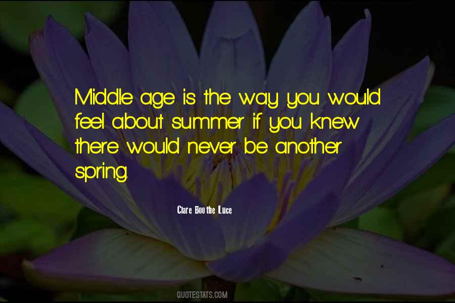You Never Age Quotes #212054