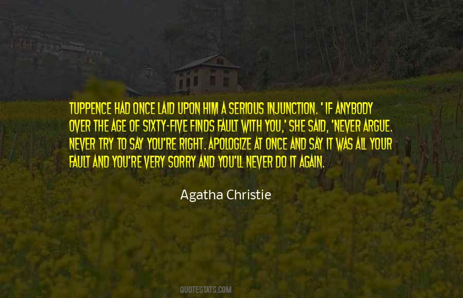 You Never Age Quotes #831192