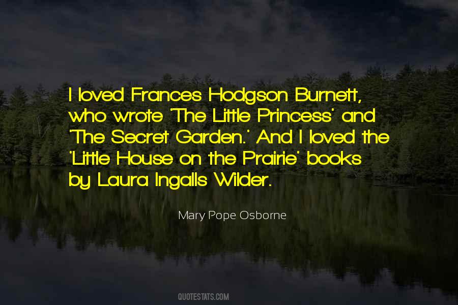 The Little House On The Prairie Quotes #1219986