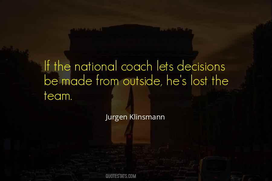 Team Coach Quotes #1446365