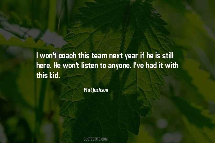 Team Coach Quotes #1754378