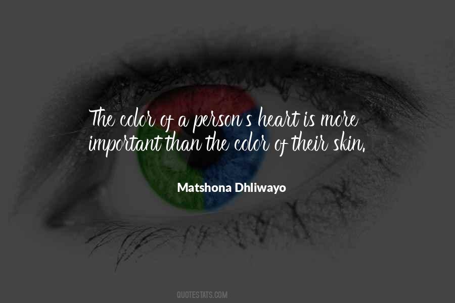The Color Of Their Skin Quotes #342917