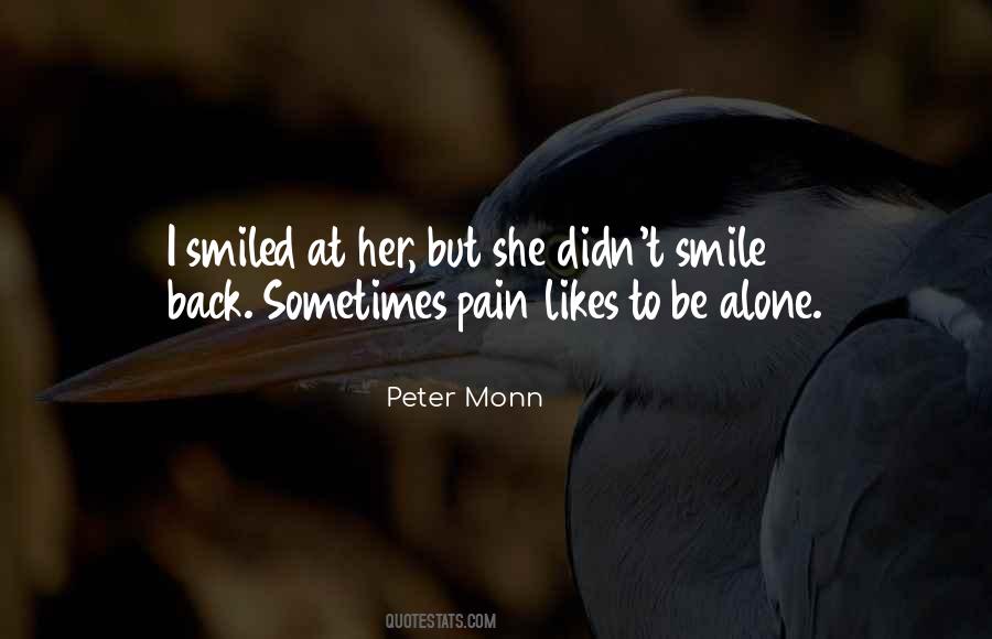 Sometimes I Smile Quotes #1680769