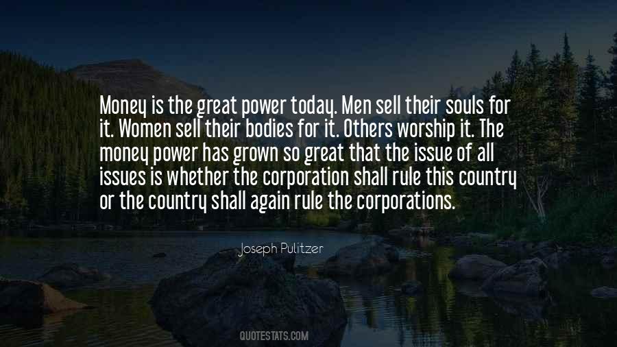 Worship Money Quotes #175475