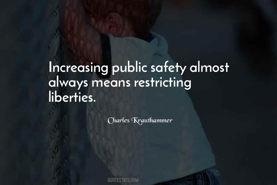 Safety Liberty Quotes #712126