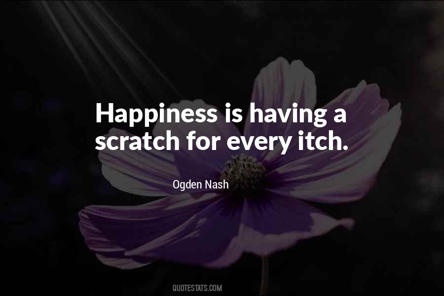 Scratch Itch Quotes #389549