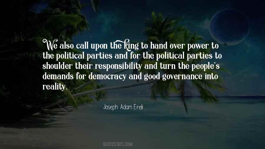 Political Democracy Quotes #11854