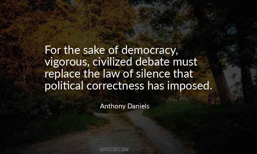 Political Democracy Quotes #162658