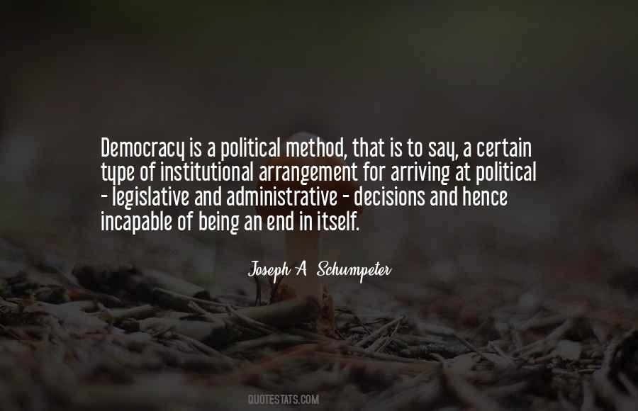 Political Democracy Quotes #301846