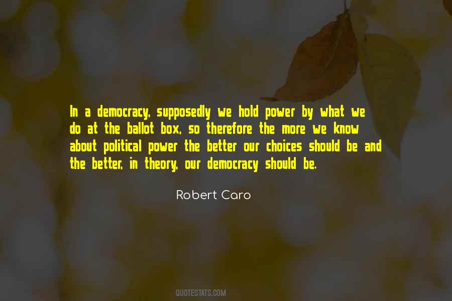 Political Democracy Quotes #39861