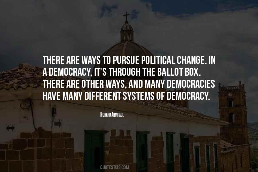 Political Democracy Quotes #470034