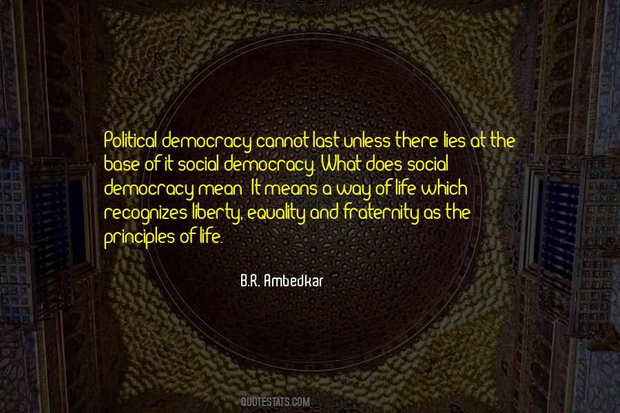 Political Democracy Quotes #645913