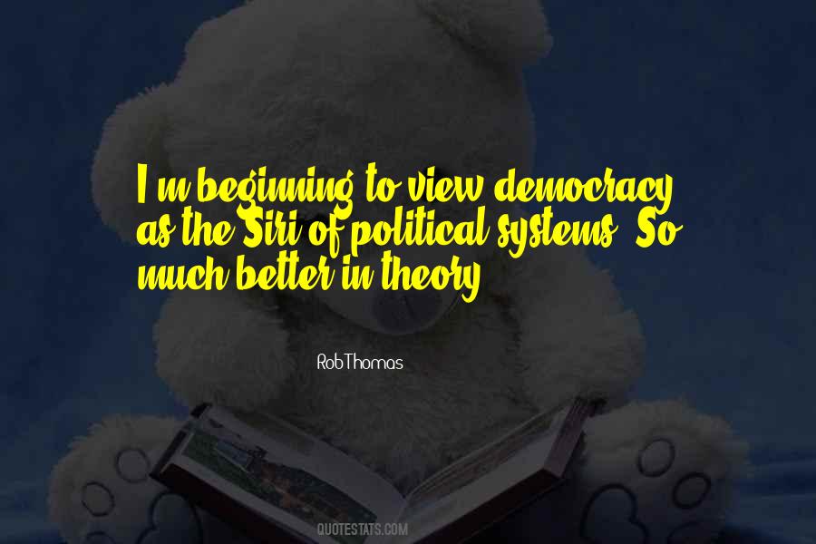 Political Democracy Quotes #707091