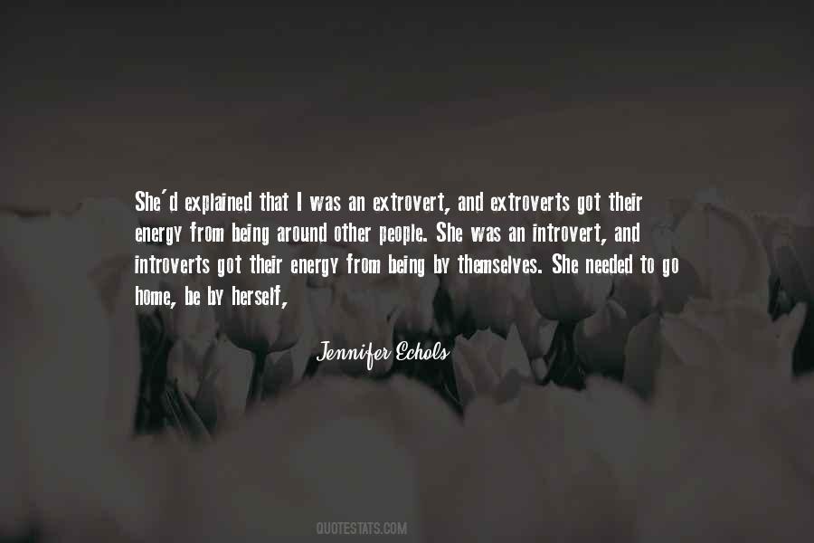 Extrovert Introvert Quotes #1854161