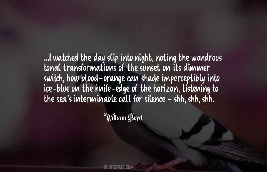 Silence Of Night Quotes #32817