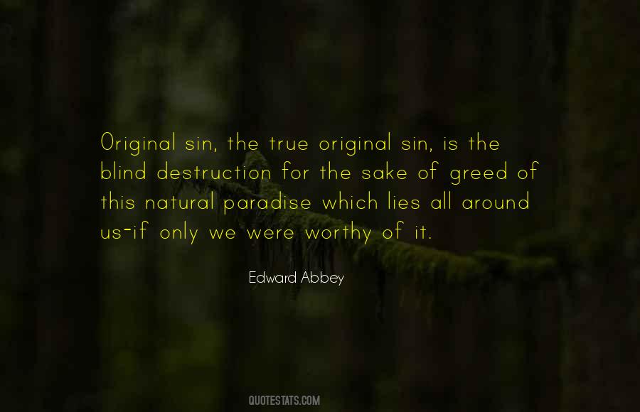 Quotes About The Original Sin #1140576