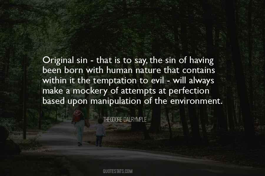 Quotes About The Original Sin #1399793