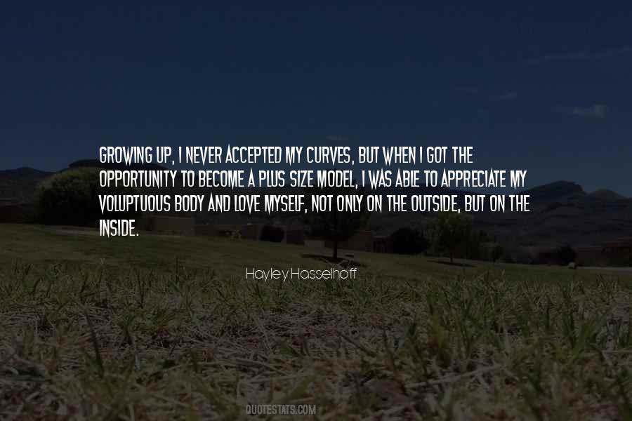 Appreciate Myself Quotes #1584157