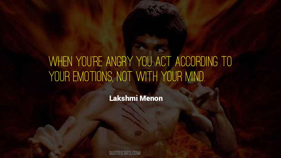 Mind And Emotions Quotes #33982