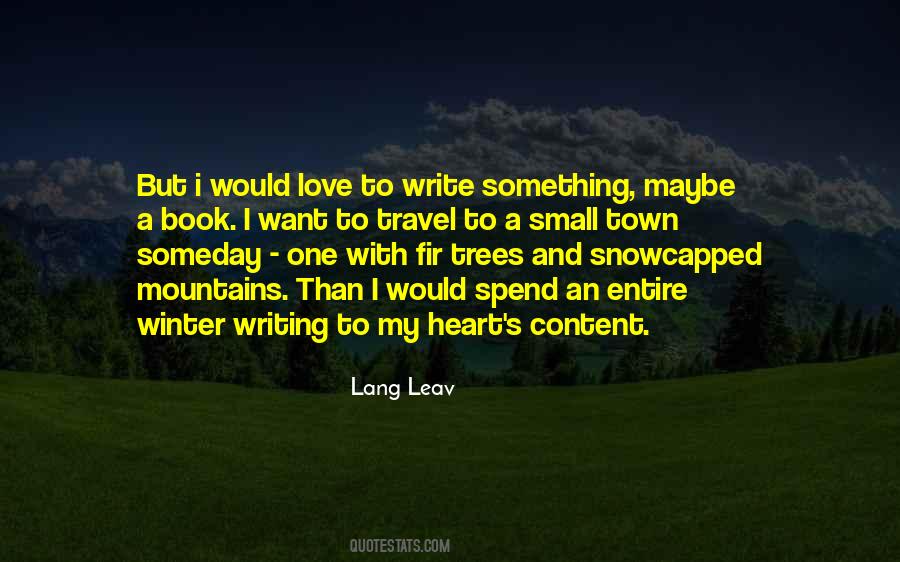 Quotes About Love Mountains #941348