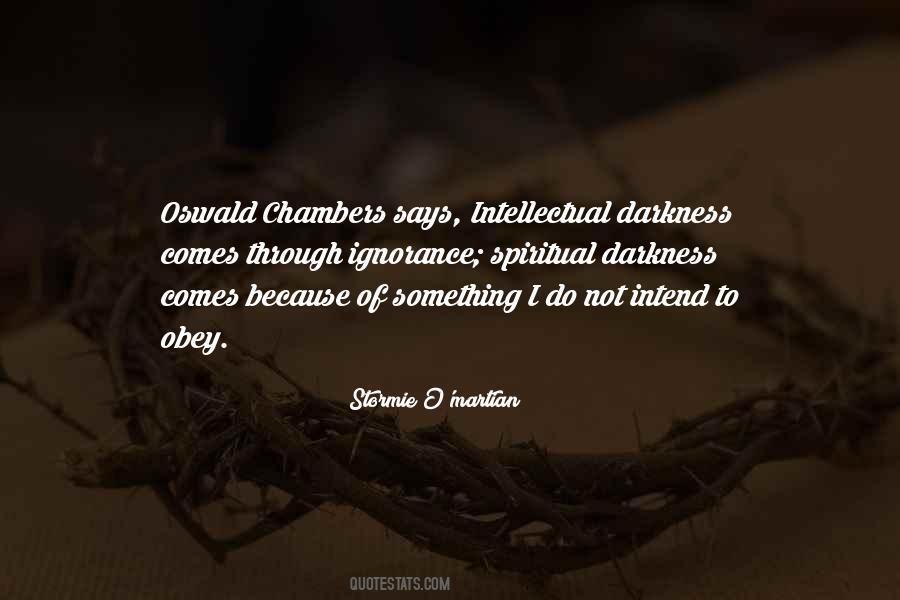 Darkness Spiritual Quotes #1530656