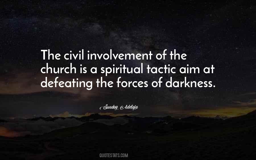 Darkness Spiritual Quotes #630098