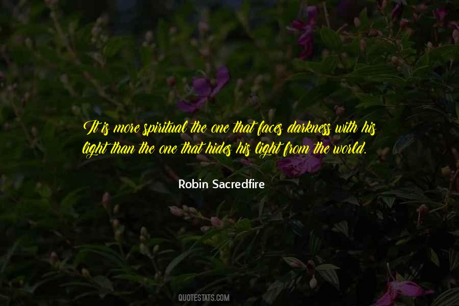 Darkness Spiritual Quotes #808553
