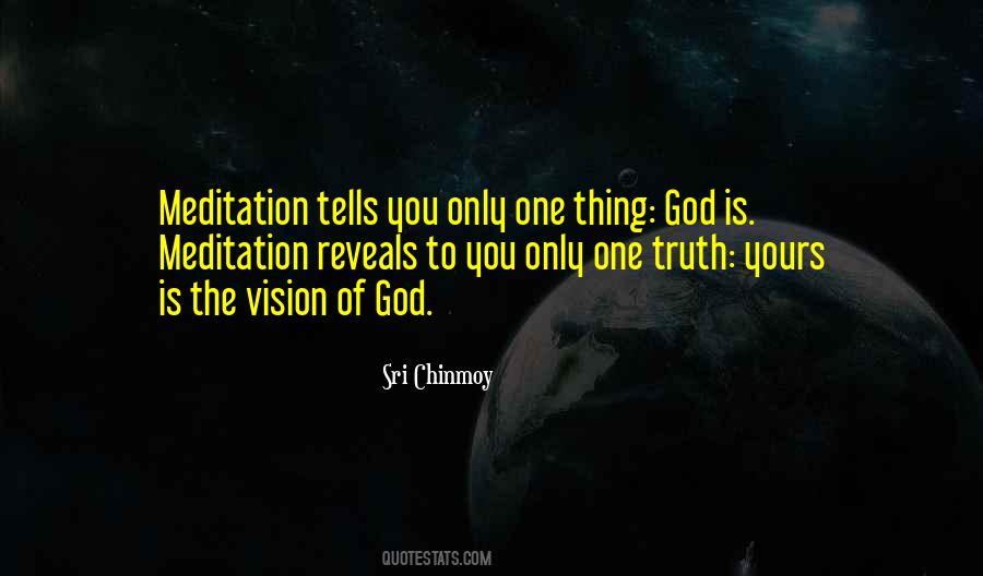 Meditation God Quotes #1061103