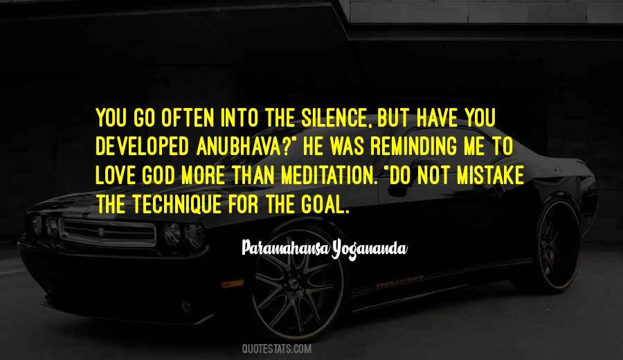Meditation God Quotes #1080061