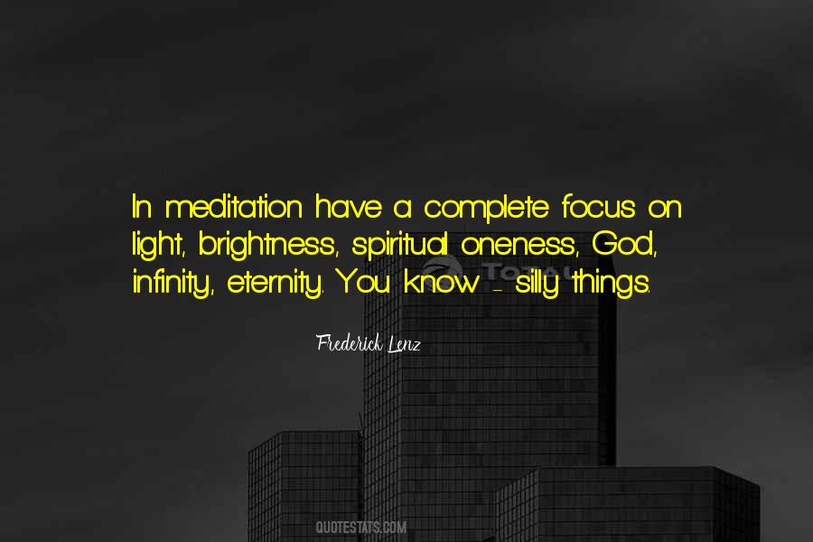 Meditation God Quotes #1514605