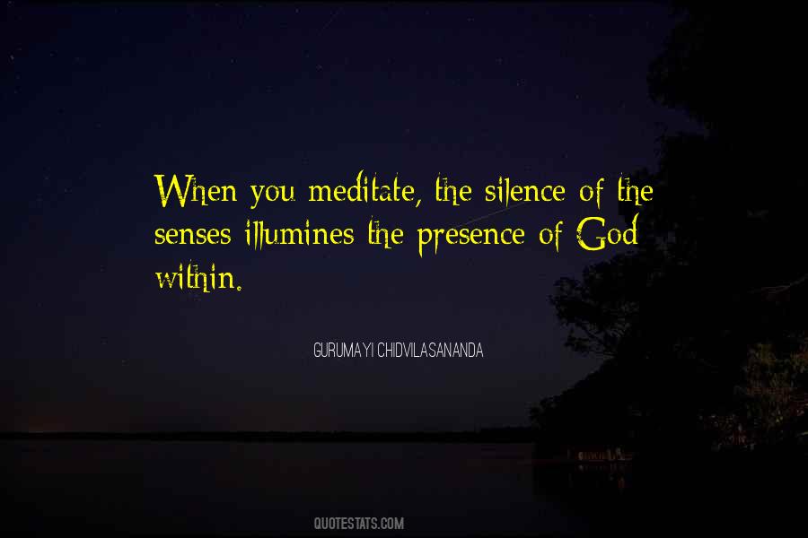 Meditation God Quotes #638103