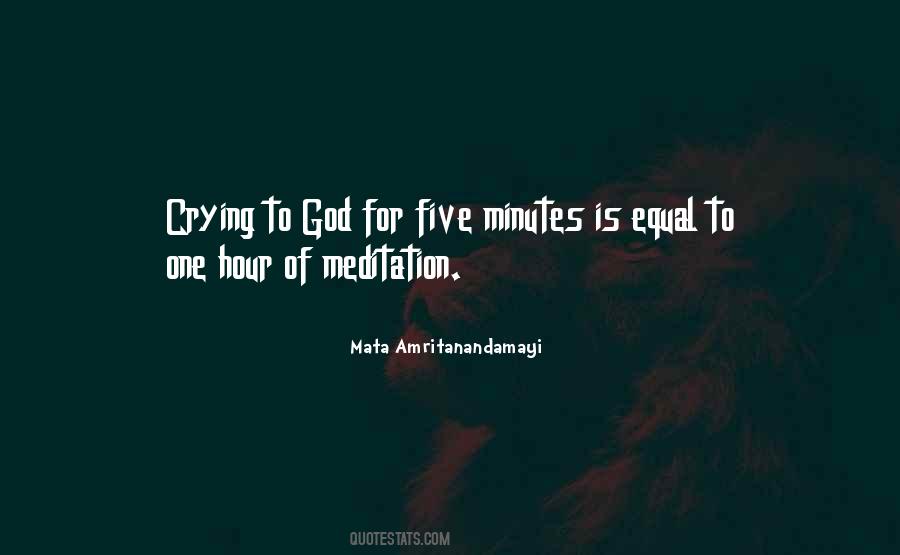 Meditation God Quotes #769382