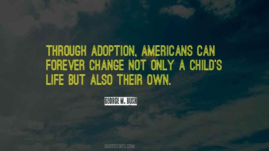 Adoption Child Quotes #1632516