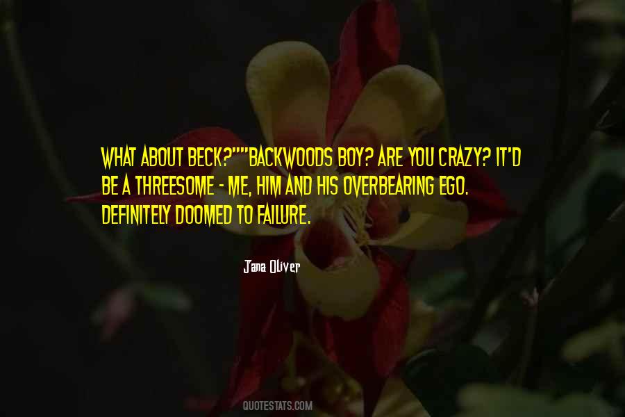 Ego Failure Quotes #1086666