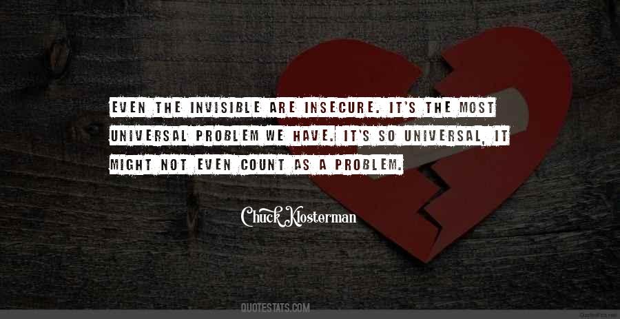 So Insecure Quotes #61370
