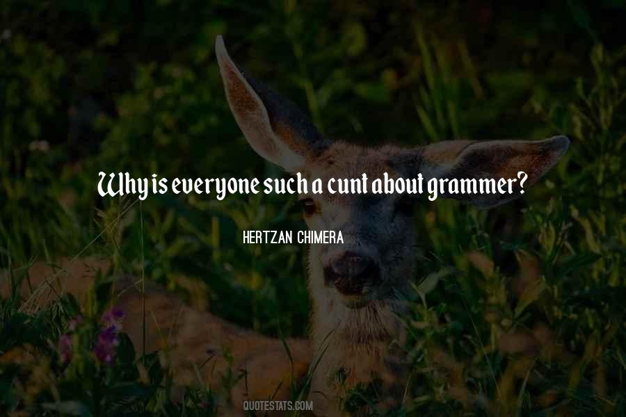 Quotes About Grammer #864388