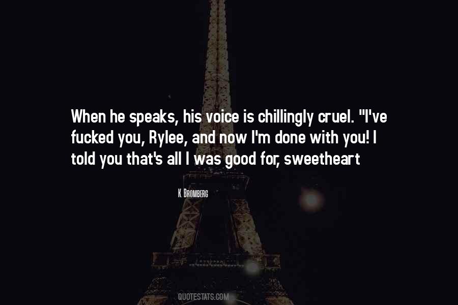 I M Done With You Quotes #819340