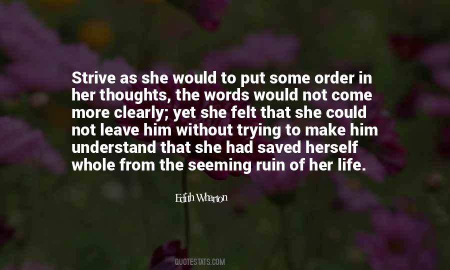 Put In Order Quotes #1001807